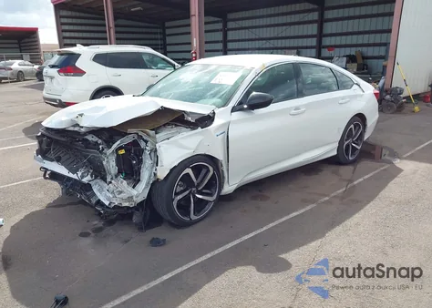 2022 Honda Accord Hybrid Sport from USA, damaged, VIN 1HGCV3F23NA031819